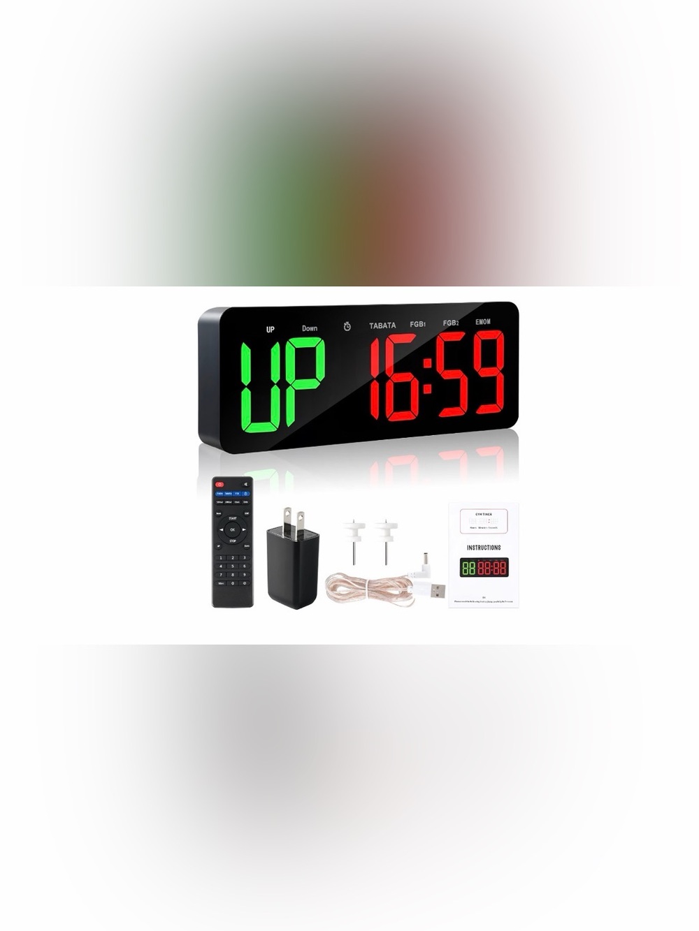 LED Digital Gym Interval Timer